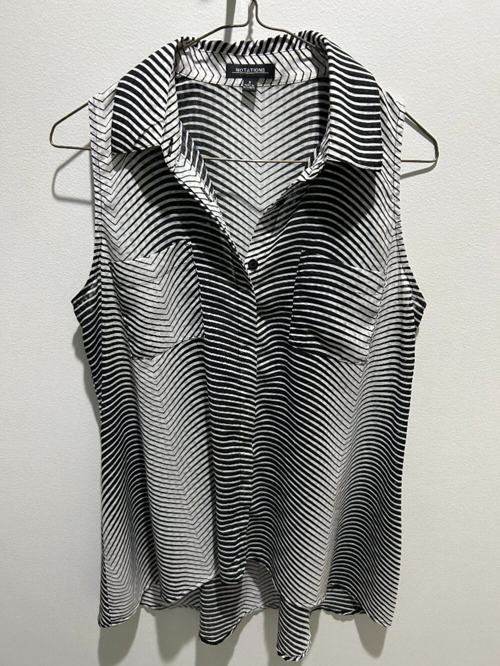 Ladies Small Top by Notations